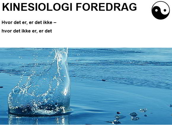 kinesiologi foredrag kinesiologi foredrag